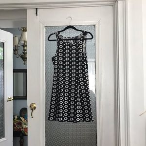 Mod flower mini dress